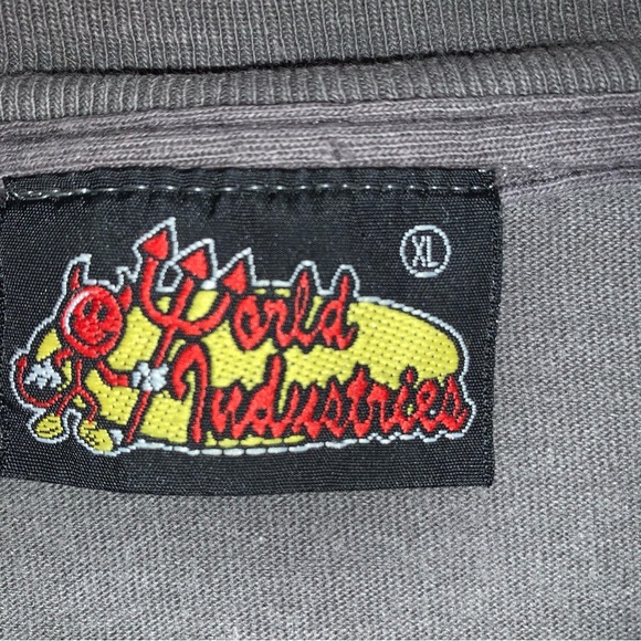 Vintage rare world industry, classic skateboarding iconic, ninja star rad - Picture 3 of 3